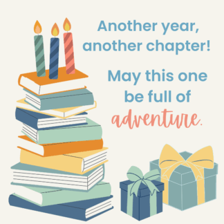 Happy Birthday, Bookworm! (e-card)